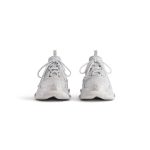 Women’s Triple S Sneaker With Rhinestones  in Light Grey - Image 3